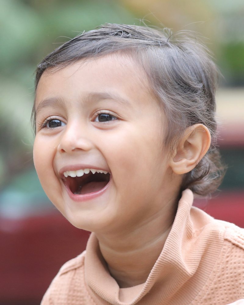 Smiling child, portrait